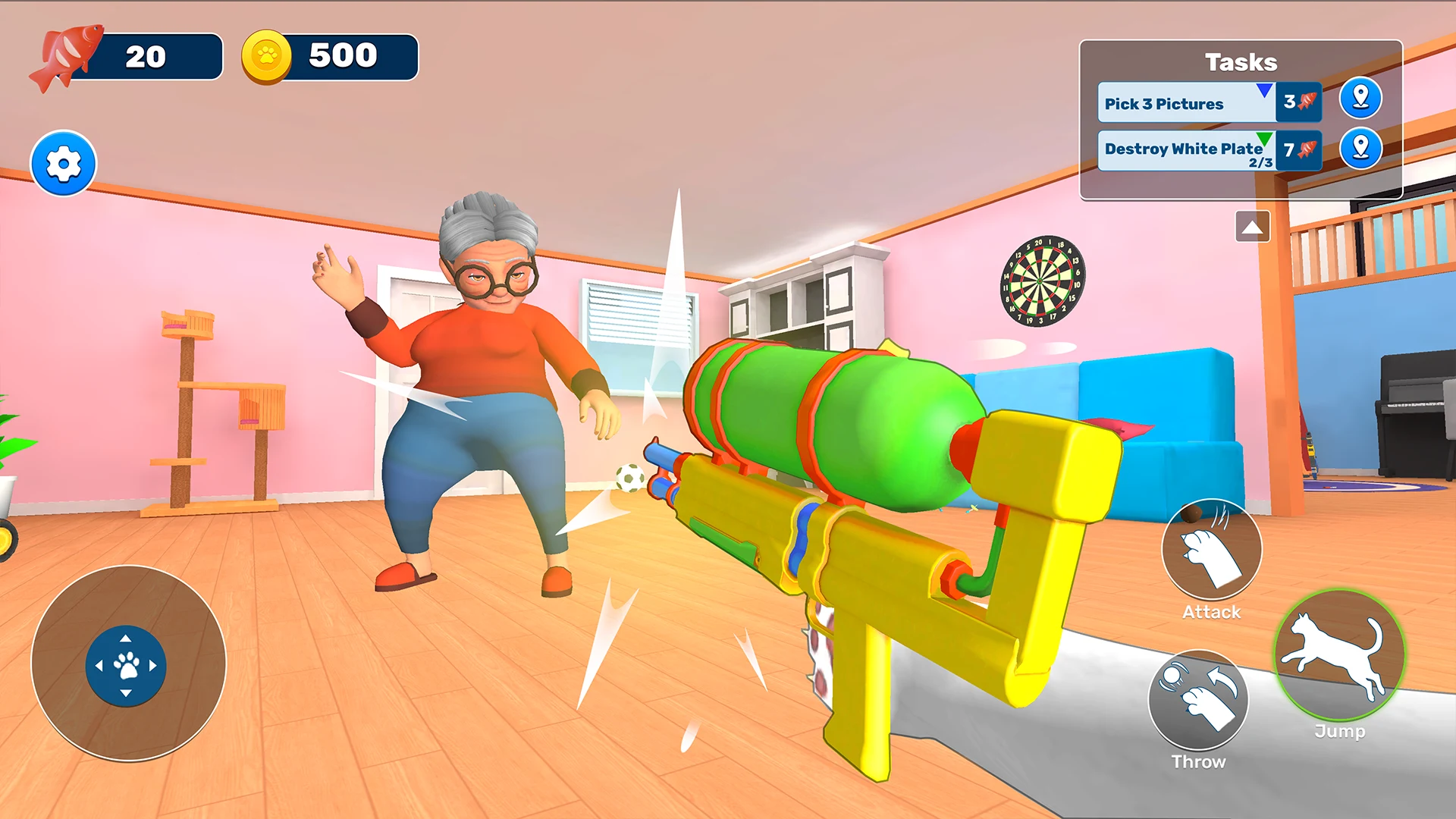 Bad Cat Angry Granny Prankster screenshot