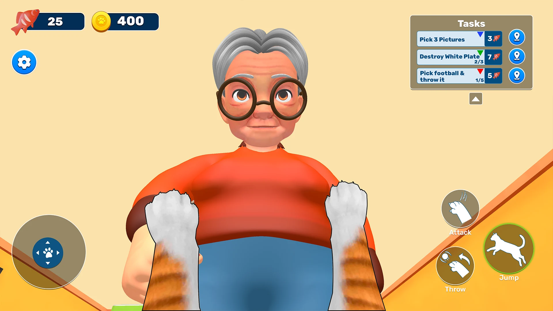 Bad Cat Angry Granny Prankster screenshot