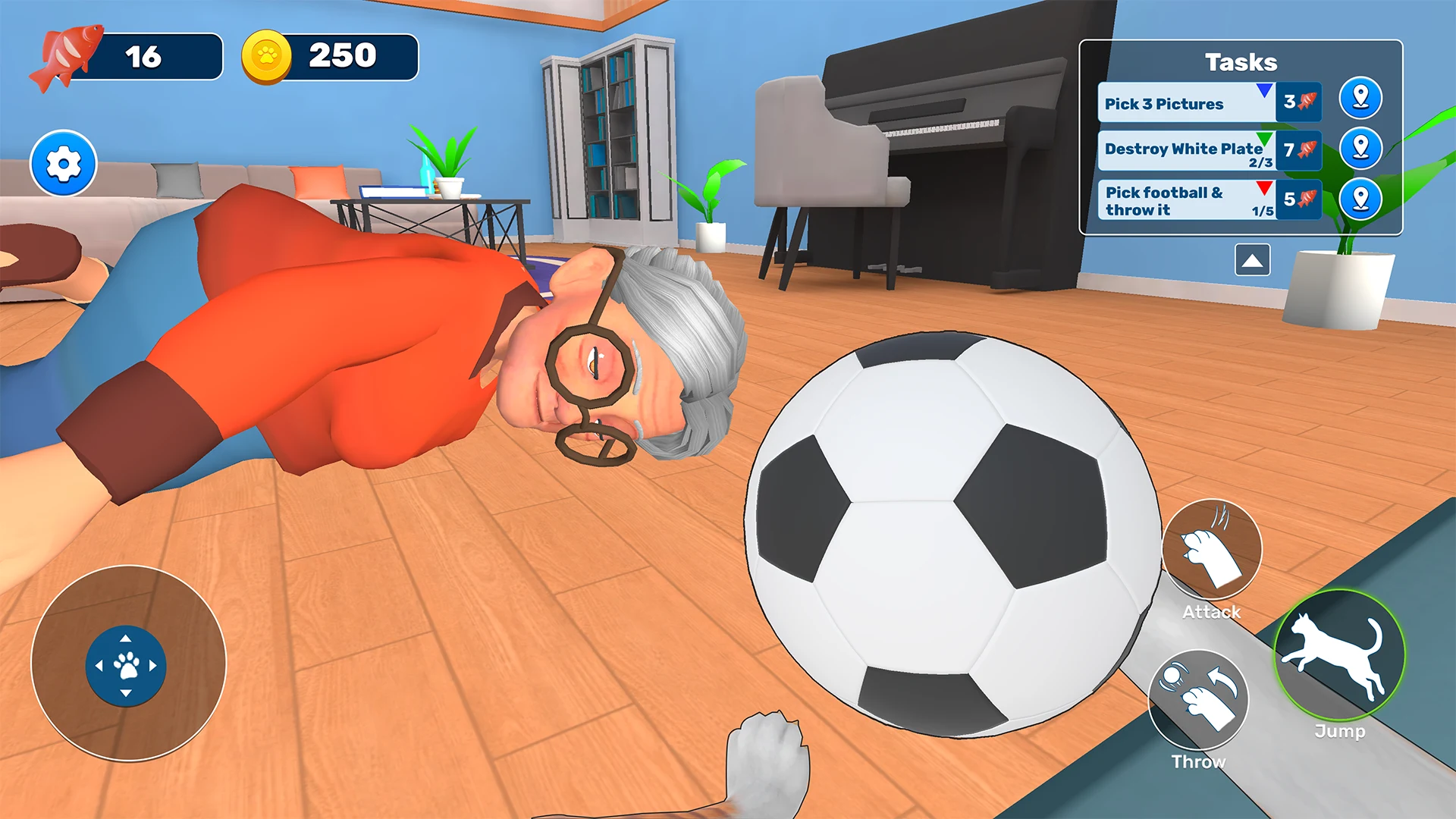 Bad Cat Angry Granny Prankster screenshot