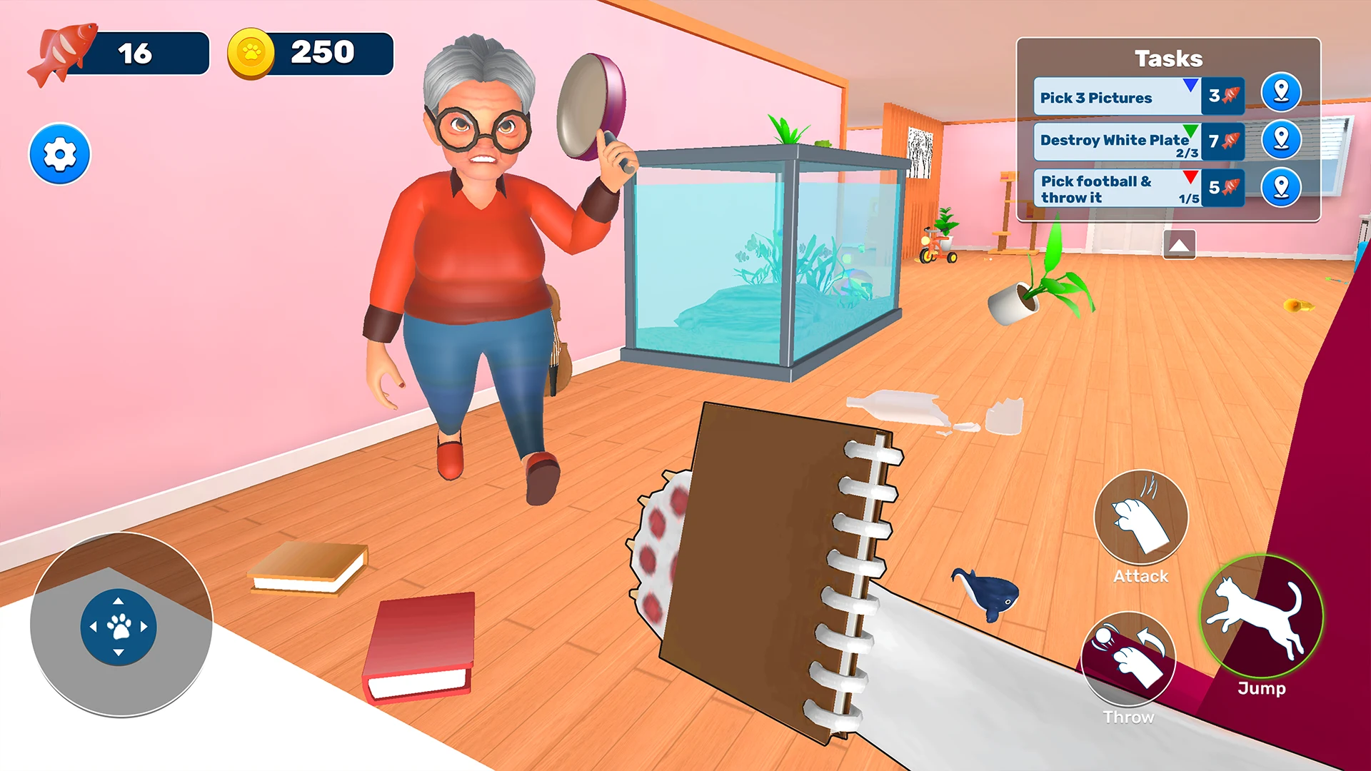 Bad Cat Angry Granny Prankster screenshot